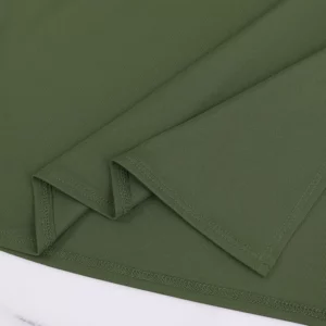 Temperament Boat Neck Slip-shoulder Short-sleeved Women's Dress With Waist And Side Shirring Design Hip-covering Slit Dress - Image 3