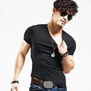 2026 MRMT Brand New Men T Shirt 10 colors Fitness Mens T-shirts V neck Man T-shirt For Male Clothing Tshirts S-5XL Tops Tees - Image 3
