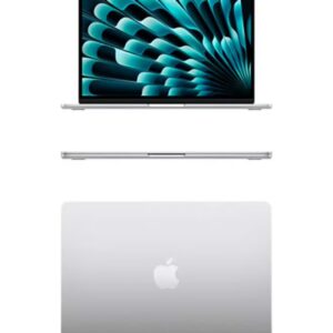 Apple MacBook Air MW0X3 With 13 Inch Display, M4 Chip 10-Core CPU 10-Core GPU | 16GB RAM | 512GB SSD | macOS | English/Arabic Silver - Image 6