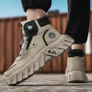 CYYTL Mens Boots Casual Shoes Outdoor Cowboy Winter Combat Tactical Chelsea Motorcycle Ankle Leather Work Hiking Designer Luxury - Image 5