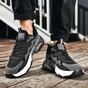 Men's Breathable Casual Sneakers Luxury Trainer Fashion Loafers Running Shoes - Comfortable Race Shoes for Male - Image 4
