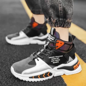 Men's Winter Boots Warm Waterproof Non-Slip Plush Sneakers Shoes - Winter Slippers Male Tenis Boots - Image 3