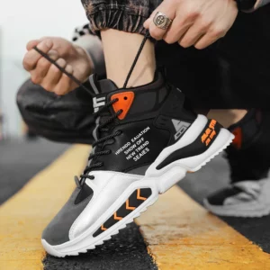 Men's Winter Boots Warm Waterproof Non-Slip Plush Sneakers Shoes - Winter Slippers Male Tenis Boots - Image 4