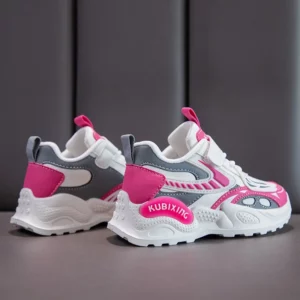 Fashion Girls Shoes Children Trainers 2025 New Luxury Cute Platform Kids Shoes Fashion Leather School Chunky Sneaker for Girls - Image 6