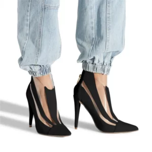 MORAZORA 2024 big size 48 ankle boots for women shoes pointed toe zip sexy thin high heel boots fashion summer shoes ladies - Image 2