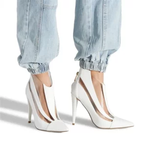 MORAZORA 2024 big size 48 ankle boots for women shoes pointed toe zip sexy thin high heel boots fashion summer shoes ladies - Image 3