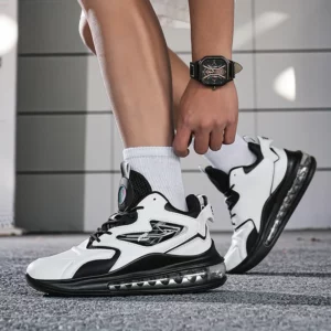 Men's Casual Sneakers Breathable Luxury Trainer Race Shoes Fashion Loafers Running Shoes for Male - Image 2