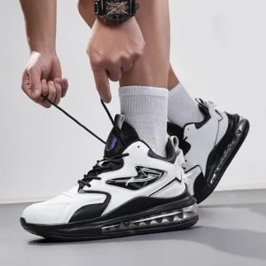 Men's Casual Sneakers Breathable Luxury Trainer Race Shoes Fashion Loafers Running Shoes for Male - Image 4