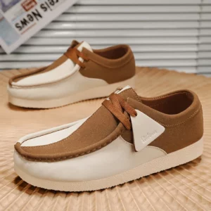 Spring New Retro Trendy One Step Fashion Men's Casual Shoes Outdoor Large Size Versatile Wear resistant Thick soled Men's Shoes - Image 1