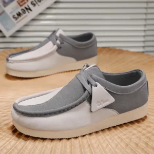 Spring New Retro Trendy One Step Fashion Men's Casual Shoes Outdoor Large Size Versatile Wear resistant Thick soled Men's Shoes - Image 2