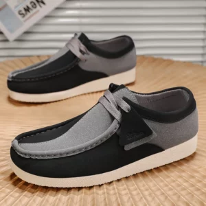 Spring New Retro Trendy One Step Fashion Men's Casual Shoes Outdoor Large Size Versatile Wear resistant Thick soled Men's Shoes - Image 3