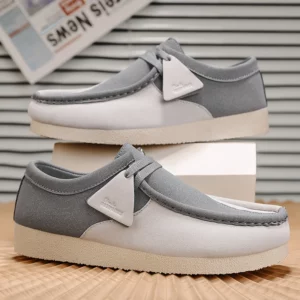 Spring New Retro Trendy One Step Fashion Men's Casual Shoes Outdoor Large Size Versatile Wear resistant Thick soled Men's Shoes - Image 5