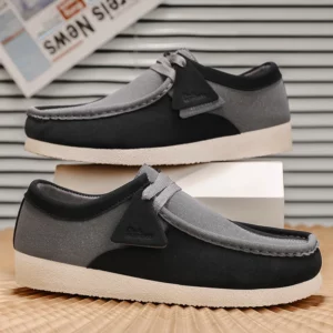 Spring New Retro Trendy One Step Fashion Men's Casual Shoes Outdoor Large Size Versatile Wear resistant Thick soled Men's Shoes - Image 6