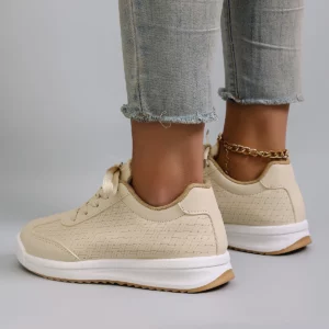 Spring new women's sports shoes, fashionable, breathable, lightweight, non-slip, wear-resistant, casual sports shoes, flat shoes - Image 2