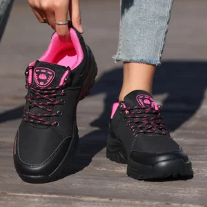 Women's Outdoor Hiking Shoes Non-slip Wear-resistant Breathable Trekking Shoes Lightweight Casual Sneakers for Camping Climbing - Image 1