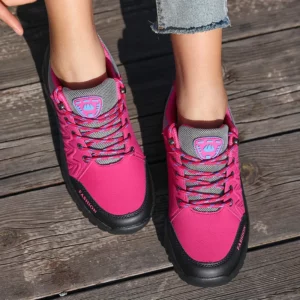 Women's Outdoor Hiking Shoes Non-slip Wear-resistant Breathable Trekking Shoes Lightweight Casual Sneakers for Camping Climbing - Image 3