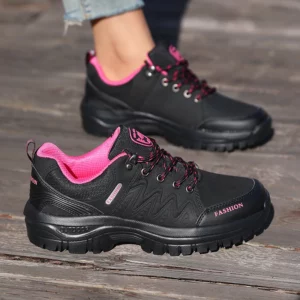 Women's Outdoor Hiking Shoes Non-slip Wear-resistant Breathable Trekking Shoes Lightweight Casual Sneakers for Camping Climbing - Image 5