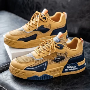 Breathable skate shoes. Men's fashionable casual sports shoes, outdoor street shoes, trendy and versatile men's shoes, suitable - Image 4