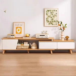 Mobile Universal Tv Stands Portable Drawers Storage Mid Century Tv Table Designer Entertainment Muebles Chinese Style Furniture - Image 5