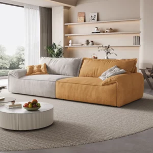 Minimalist Gray Living Room Sofas Designer Italian Individual Nordic Living Room Sofas Lounges Divano Soggiorno Home Furniture - Image 3