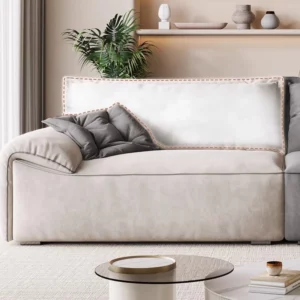 Minimalist Gray Living Room Sofas Designer Italian Individual Nordic Living Room Sofas Lounges Divano Soggiorno Home Furniture - Image 5