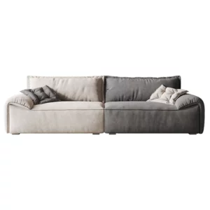 Minimalist Gray Living Room Sofas Designer Italian Individual Nordic Living Room Sofas Lounges Divano Soggiorno Home Furniture - Image 6