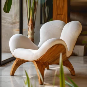 Furniture Lounge Home Decorate Luxury Ergonomic Furniture Lounge Chair Living Room Leisure Chair For Living Room - Image 5
