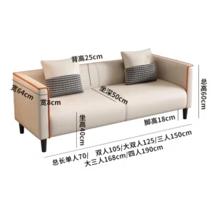 Neoclasical Classic Living Room Sofas Modern Luxury Minimalist Sofas Comfortable Armchair Sofy Do Salon Living Room Furniture - Image 7