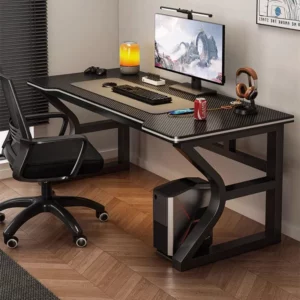 Desktop Iron art Computer Desks Modern Office table Home Office Furniture Student Computer Desk Rental House Simple Gaming Desk - Image 7
