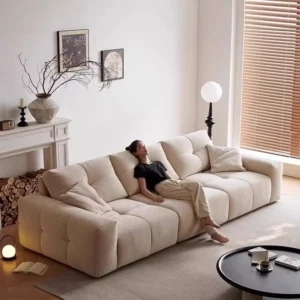 Designer Classic Living Room Sofas Minimalist L Shaped Lounge Living Room Sofas Memory Foam Divano Moderno Furniture Home - Image 5