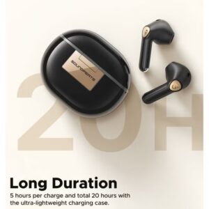 SoundPEATS Air3 Deluxe HS Wireless Earbuds Black - Image 3