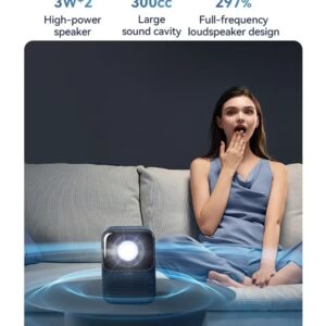 wanbo Upgraded T2 Max Projector 450ANSI Android 9.0 Full Hd 4K Projector 13500 Lumens Auto Focus HIFI Sound Home Outdoor Theatre - Image 3