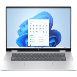HP (Upgraded Version) Envy x360 2-in-1 A57E1EA 16-ac0015ne, 3K OLED 16-Inch Touch Display, Intel Core Ultra 7-155U Processor/16GB RAM/1TB SSD/Windows 11 Home / Glacier / Glacier English/Arabic Glacier silver - Image 8