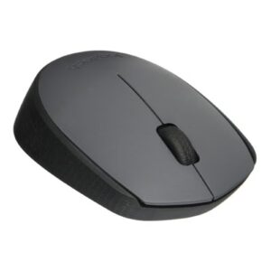 Logitech M170 Wireless USB Mouse, 2.4GHz Wireless Technology, Optical Tracking, Up to 10m Wireless Range, Grey/Black - Image 4