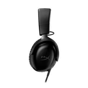 HYPERX Cloud III Wired Gaming Headset, For PC / PS5 / Xbox Series, Angled 53mm Drivers, Noise Cancelling, With LED Mic Mute Indicator, 10Hz-21kHz Frequency Response, Black | 727A8AA - Image 7