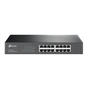 TP-LINK TL-SG1016D 16-Port Gigabit Desktop/Rackmount Switch, Plug & play, Auto MDI/MDIX, Auto Negotiation, Energy-Efficient Technology Black/White - Image 6