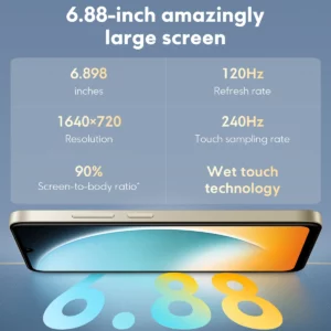 POCO C71 Smartphone Global Version 6.88" HD+ Display 5200mAh Battery 15W fast charging 32MP AI Dual Camera LCD - Image 4