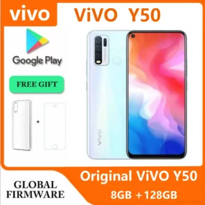 Original VIVO Y50 8GB 128GB 5000mAh 4G Smartphone 6.51inch 2340x1080px CPU Snapdragon 13MP + 16MP 4 Cameras Android - Image 2