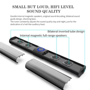 Wireless Bluetooth Sound Bar Speaker System Super Power Sound Speaker Wired Wireless Surround Stereo Home Theater TV Projector - Image 6