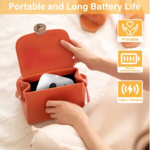 Marklife Label Maker Machine with Tape Barcode Label Printer Mini Portable Bluetooth Thermal Labeler for Address Clothing Jewelry Retail Barcode Small (White 1 Roll Label) - Image 4