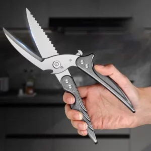 Kitchen scissors 304 stainless steel multi-functional cutting chicken duck goose bone special strong chicken bone scissors - Image 6