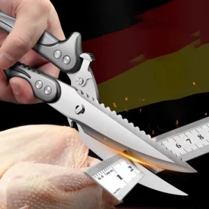 Kitchen scissors 304 stainless steel multi-functional cutting chicken duck goose bone special strong chicken bone scissors - Image 5