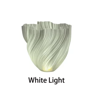 3D Printed Home Decor Flower Vase Lampshades Suitable for Living Rooms Bedrooms, Creative Photography Props Room Accessories - Image 3