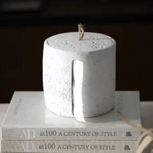Vanity rotundity Tissue box Roll toilet paper case drawing room decorative tissue box Dresser Countertop contour tissue case - Image 4