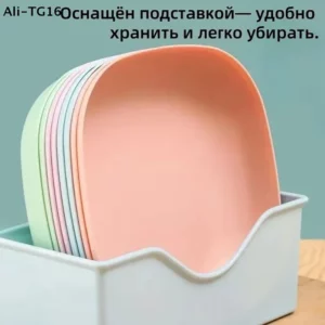 Creative Plastic Bone-Shaped Serving Dishes For Home Use (Random Colors 10 Pieces Per Pack) - Image 2