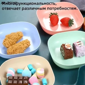 Creative Plastic Bone-Shaped Serving Dishes For Home Use (Random Colors 10 Pieces Per Pack) - Image 6