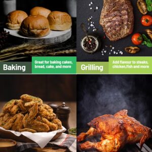 GEEPAS Digital Air Fryer - Equipped With Vortx Air Frying Technology| Oil Free Cooking Digital Display With Touch Screen| 10 Preset Cooking Modes, 1-60 Minutes Timer| Ideal For Making Fries, Steak, Chicken, Cake, Meat, Bread Etc 5 L 1600 W GAF37527 Black - Image 4