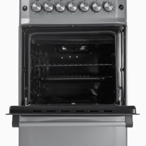 TORNADO Tornado 50x55cm Freestanding Cooker, Full Gas Cooking Range with 4 Burners, Automatic Ignition & full Safety, Cast Iron Pan Support, Stainless Steel Finish, Separate Knob, Turkey, 5T40BBS2W01AE 5T40BBS2W01AE Stainless steel - Image 5