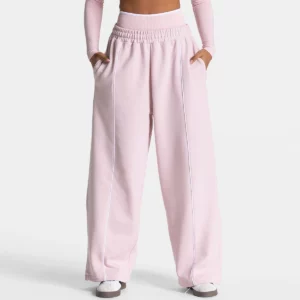 Sport Trousers Women Loose Casual Wide-leg Sport Pants with Pockets Stretch High Waist Fitness Running Yoga Pants Gym Sweatpants - Image 6