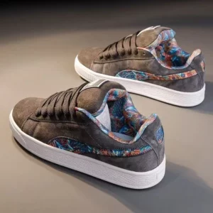 New style black thick-soled sports casual shoes for students men and women in spring and autumn35-43 - Image 6